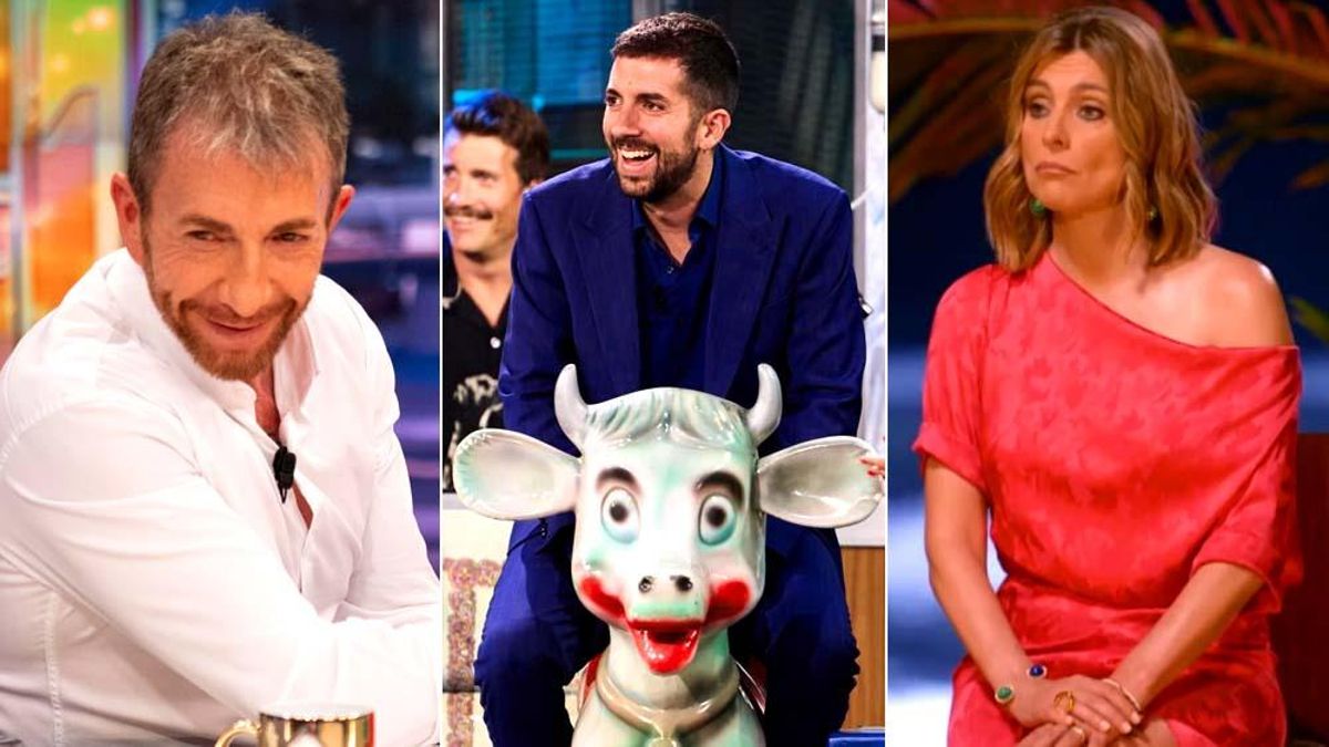 Imágenes de 'El Hormiguero', 'La Revuelta' y de 'La isla de las tentaciones'