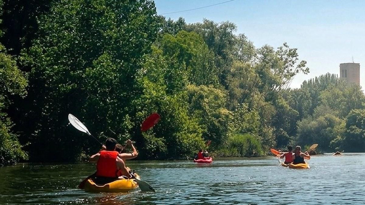 Logrokayak en el Ebro