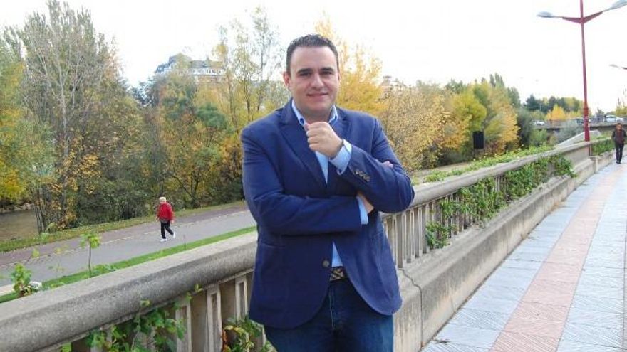 José Miguel González, en el Paseo de Salamanca.