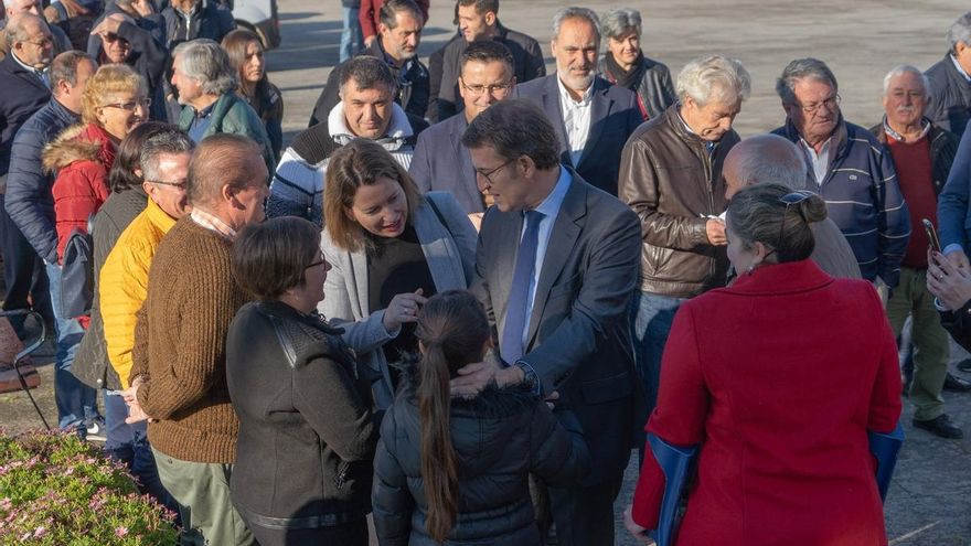 Feijóo critica que Sánchez visitase Galicia con "descalificaciones", que son "gratis", y no con "soluciones"