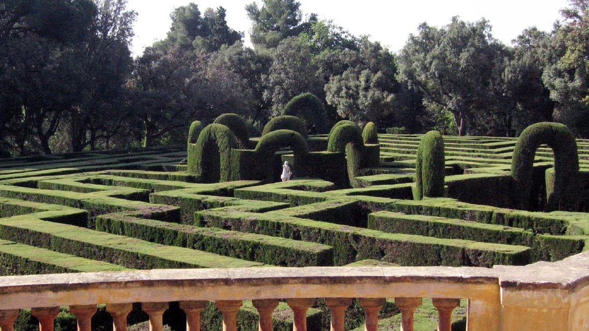 El jardín más antiguo de Barcelona no es un jardín, es un laberinto