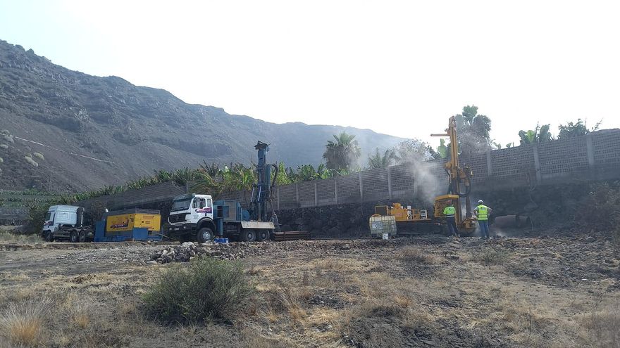 Transición Ecológica abre nuevos pozos de captación para las dos desaladoras portátiles de La Palma