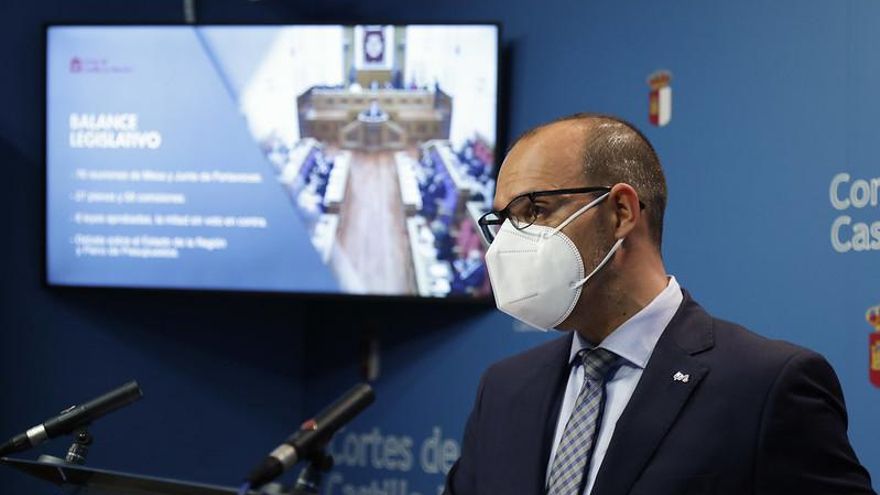 Pablo Bellido, presidente de las Cortes de Castilla-La Mancha