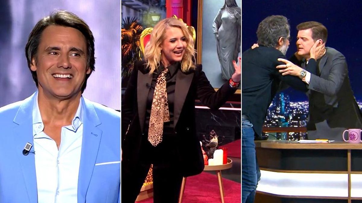 Ion Aramendi en 'Tierra de nadie' / Henar Álvarez en 'Al cielo con ella' / Marc Giró 'besa' a Berto Romero en 'Cara al Show'