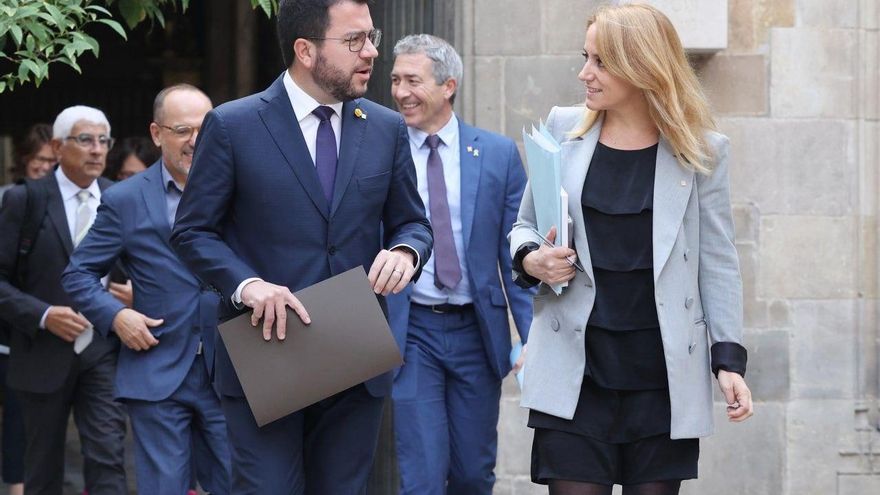 Aragonès ultima un presupuesto que no toca impuestos y sin tener amarrado el apoyo del PSC