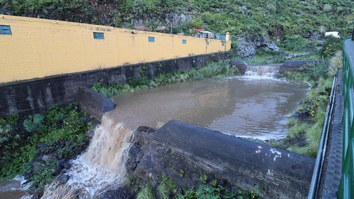 La Palma  se mantiene en alerta por inundaciones