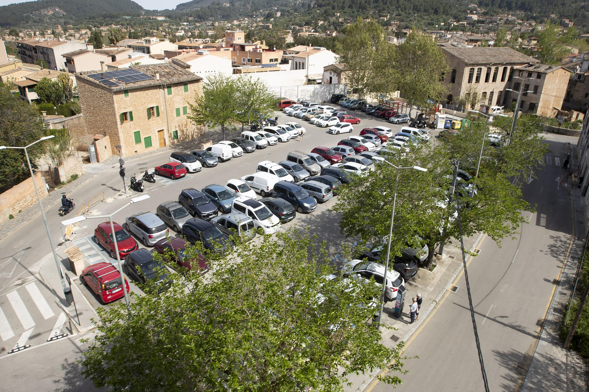 Panoràmica de la Plaça Teixidores