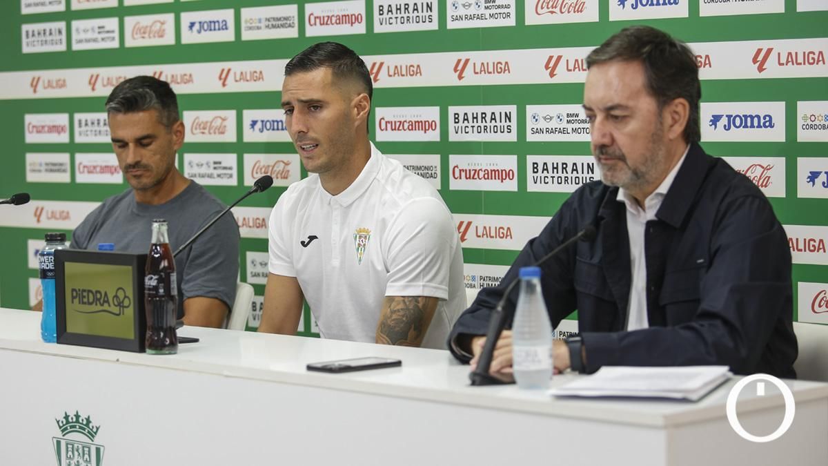Presentación de Sergi Guardiola como jugador del Córdoba CF