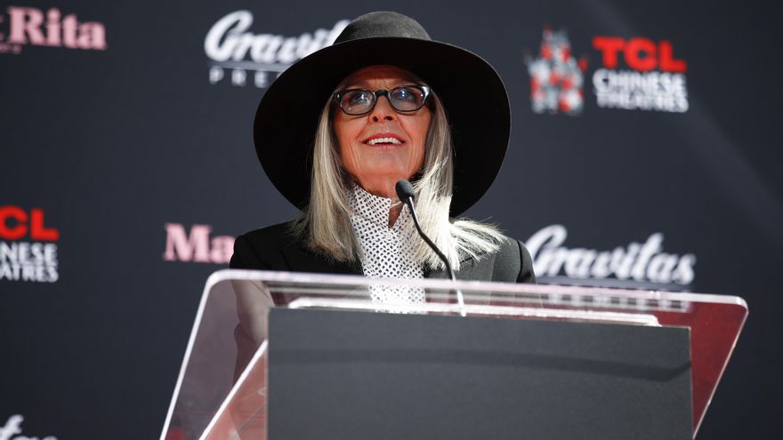 La faceta más desconocida de Diane Keaton y que la vinculó a un éxito pop de los 80
