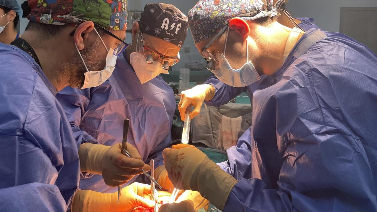 Un trasplante de pulmón en el Reina Sofía.