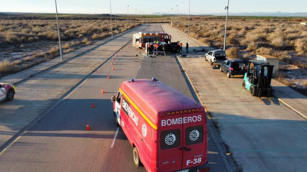 Bomberos del CEIS Rioja