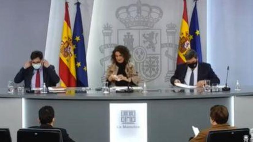 Rueda de prensa posterior al Consejo de Ministros