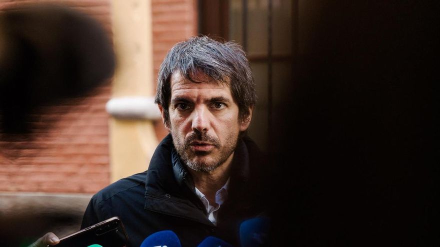 El ministro de Cultura, Ernest Urtasun, presenta medidas de apoyo del Ministerio de Cultura a salas de música en vivo en la sala el Sol, a 14 de enero de 2026, en Madrid