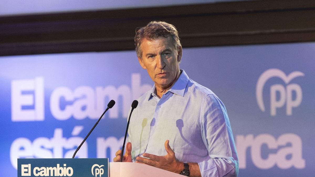 Feijóo anuncia una "ley nacional del concebido no nacido" como la de Ayuso si gobierna
