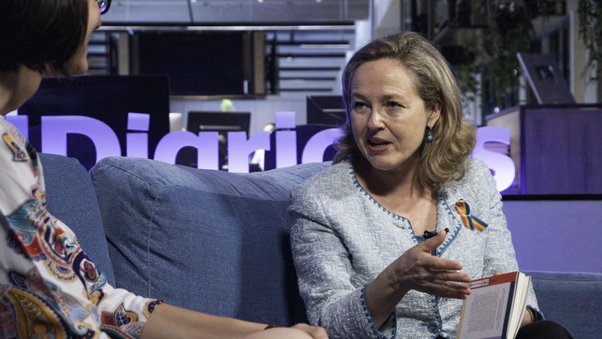 La vicepresidenta económica, Nadia Calviño.