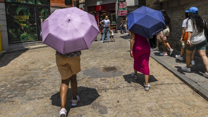 La alerta naranja por calor, hasta 44 grados, empieza en España por Extremadura y se extiende luego por el país