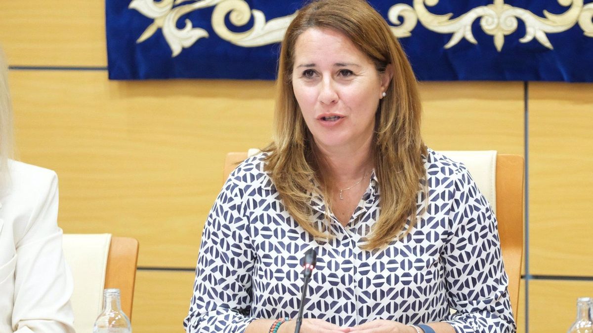 Lola García, presidenta del Cabildo de Fuerteventura.