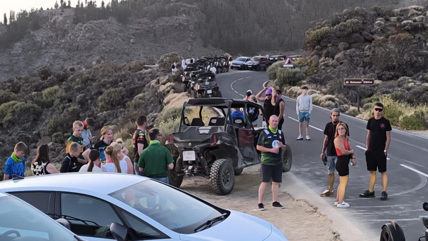 Colapsan las Cañadas del Teide por el turismo masivo y safaris nada sostenibles
