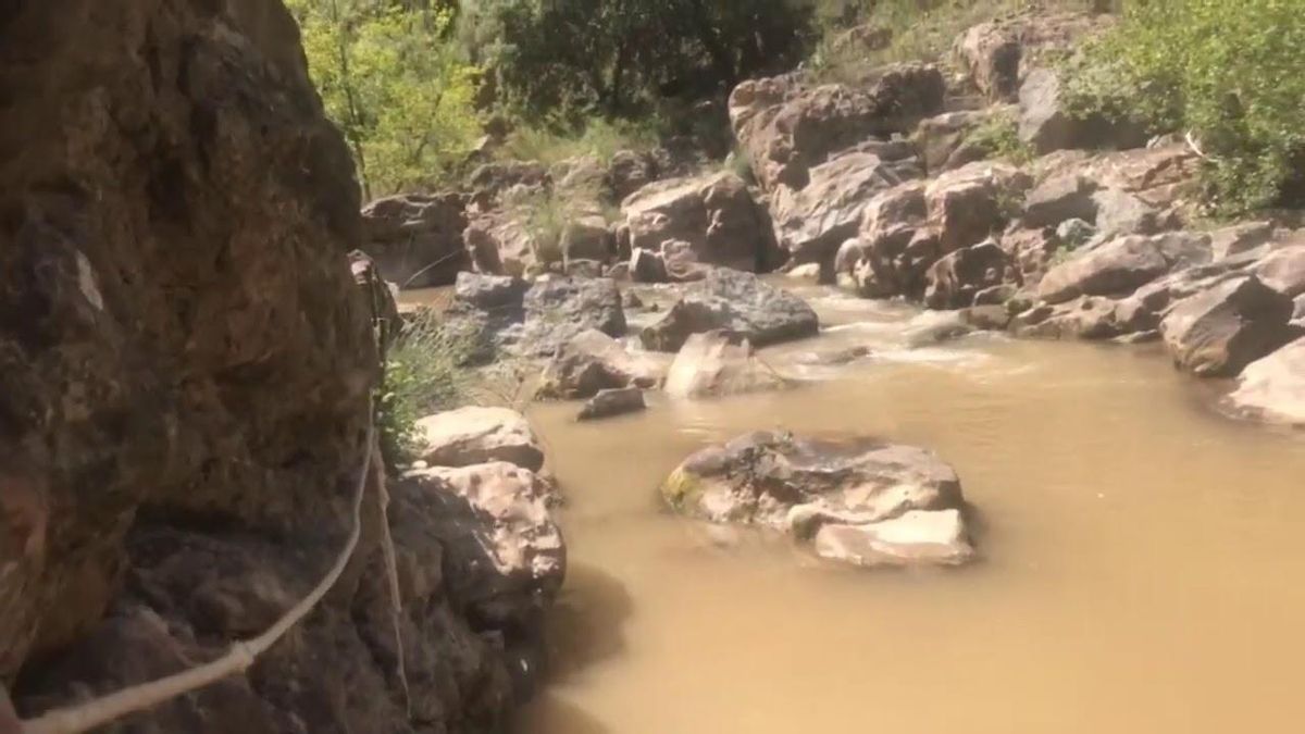 Rescatada una mujer que había caído en un barranco en Leza de Río Leza