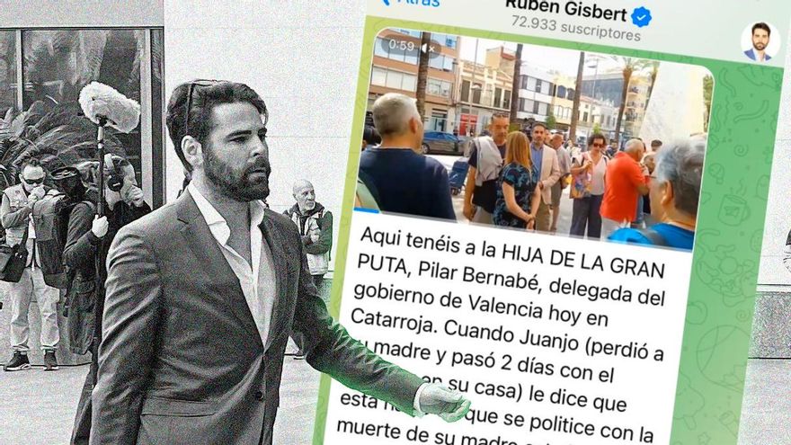 El abogado de una acusación de la DANA llama "hija de la gran puta" a la delegada del Gobierno, testigo clave en la causa