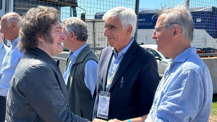 Milei en ExpoAgro, entre el vitoreo de sus seguidores y el acercamiento al campo