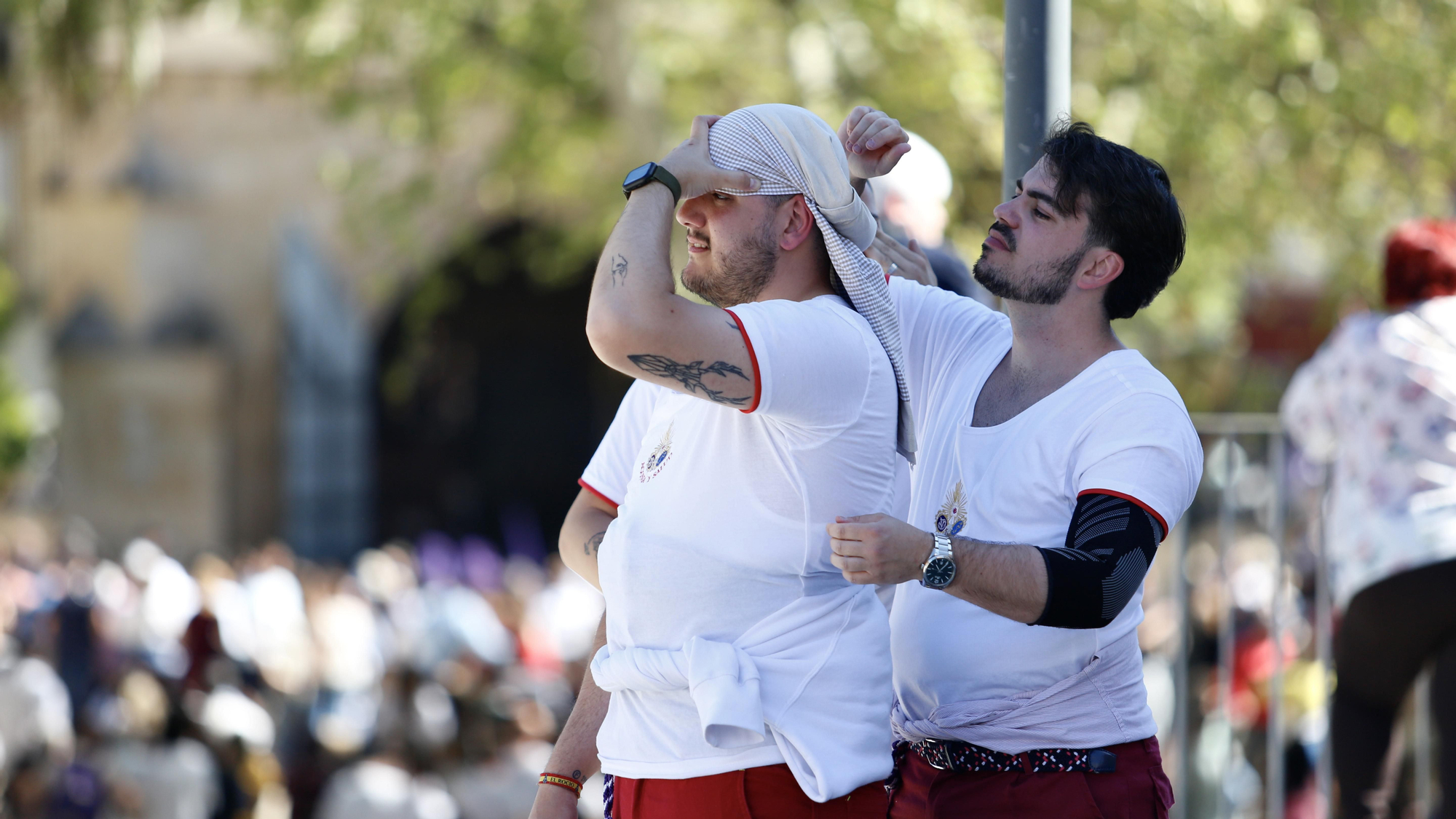 Salida procesional de la Hermandad de la Agonía, en imágenes