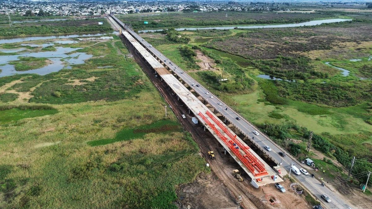 El nuevo Puente Carretero unirá de nuevo estas dos localidades.