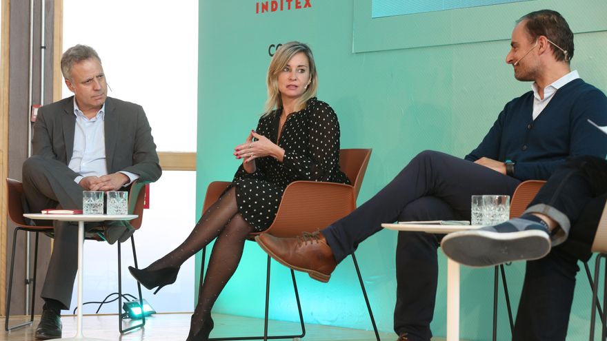 Rafael Escudero, Verónica Martínez y Vicente Sánchez.