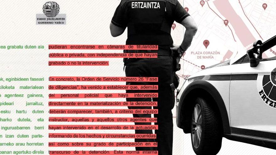 La Ertzaintza modifica los protocolos de detención y formará a los agentes en "cultura de los derechos humanos"