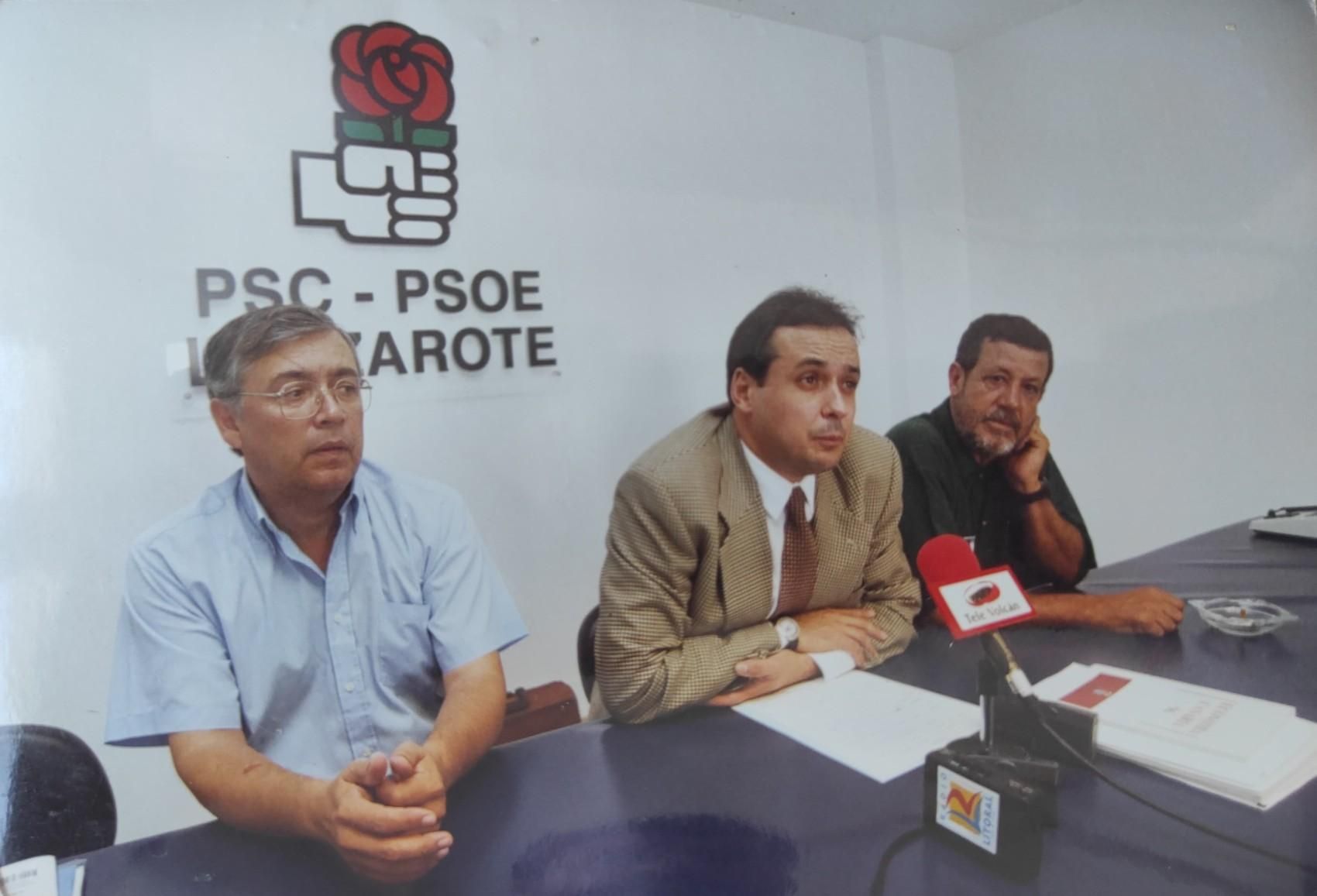 Muere Andrés Fuentes, 'el Fallo', un histórico del socialismo de Lanzarote.