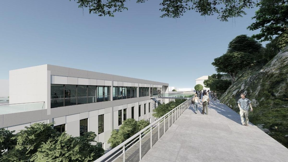 Infografía del proyecto de reordenación ferroviaria de Santander.