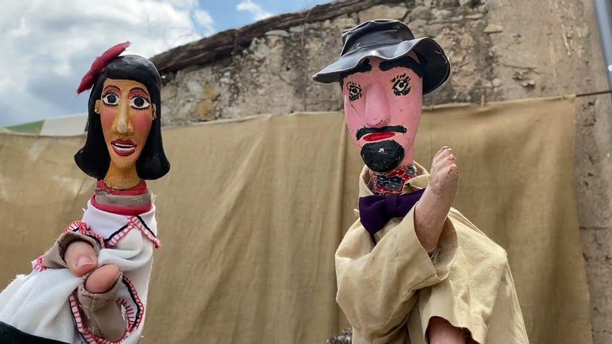 El festival ‘Títeres en la montaña’ sube al escenario a un pueblo de 20 habitantes