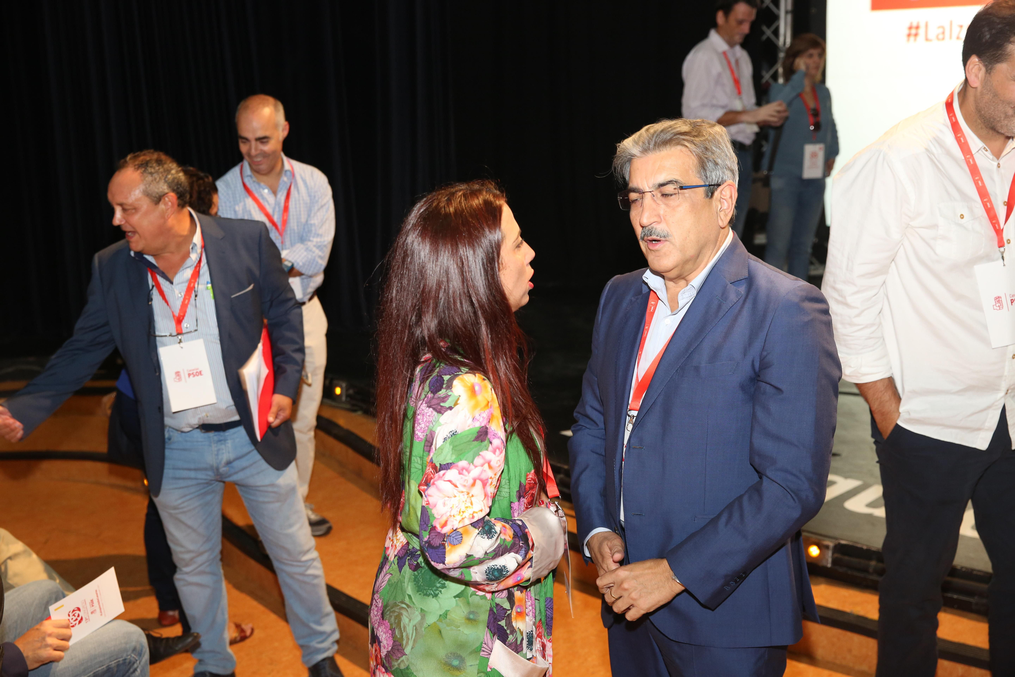 Patricia Hernández y Román Rodríguez. (Alejandro Ramos).