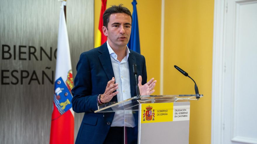 El delegado del Gobierno en Cantabria, Pedro Casares (PSOE).