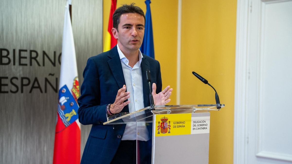 El delegado del Gobierno en Cantabria, Pedro Casares.