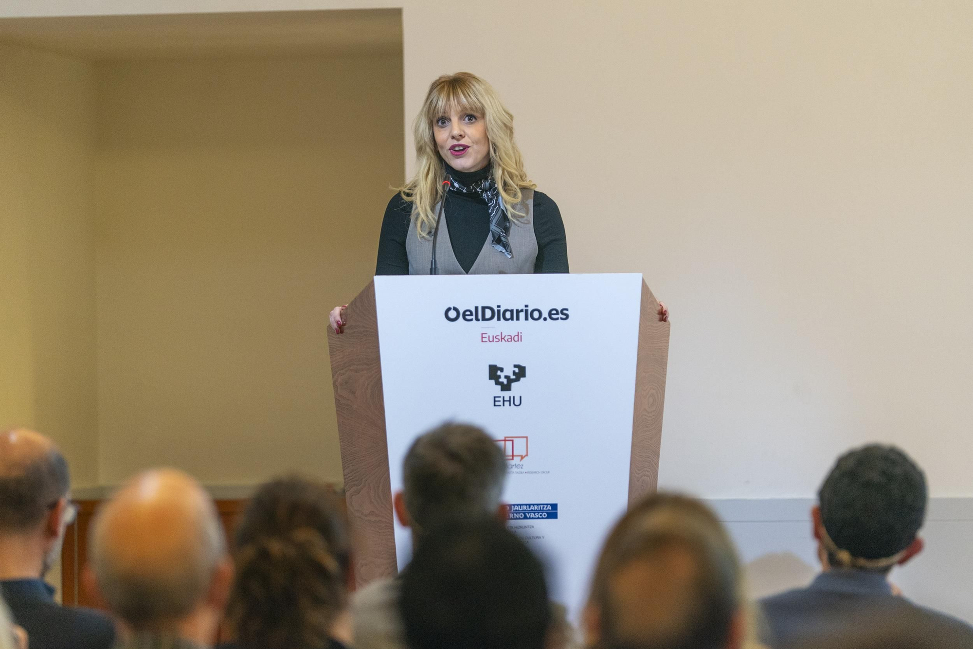 El evento de elDiario.es/Euskadi con Ignacio Escolar y José Luis de Castro, en imágenes