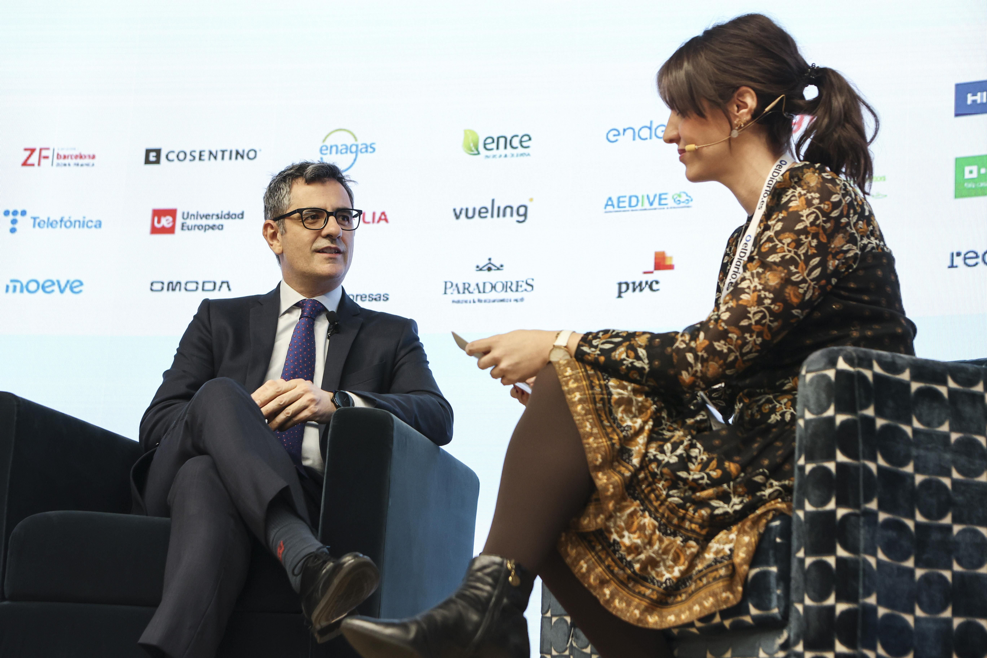 Entrevista a Félix Bolaños, ministro de la Presidencia, Justicia y Relaciones con las Cortes. Por Elena Herrera, redactora de Política de elDiario.es