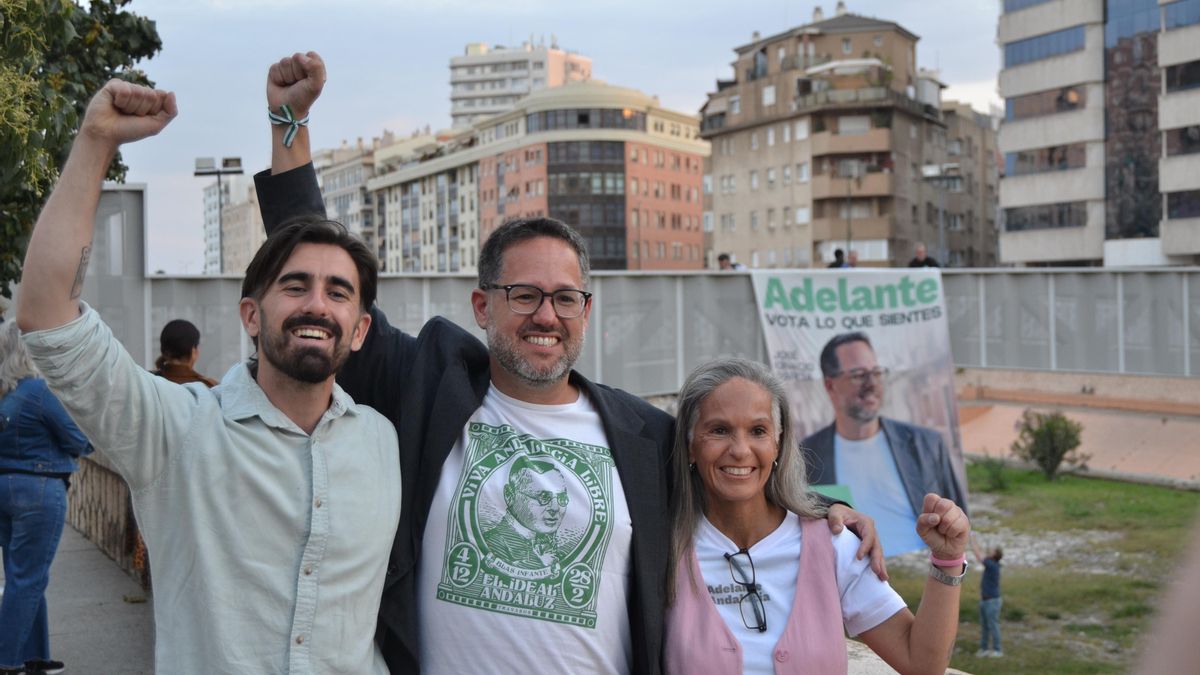 Adelante Andalucía lanza su campaña desde Málaga, el "laboratorio" de Moreno: "Frente al voto útil e inútil, sentimientos"