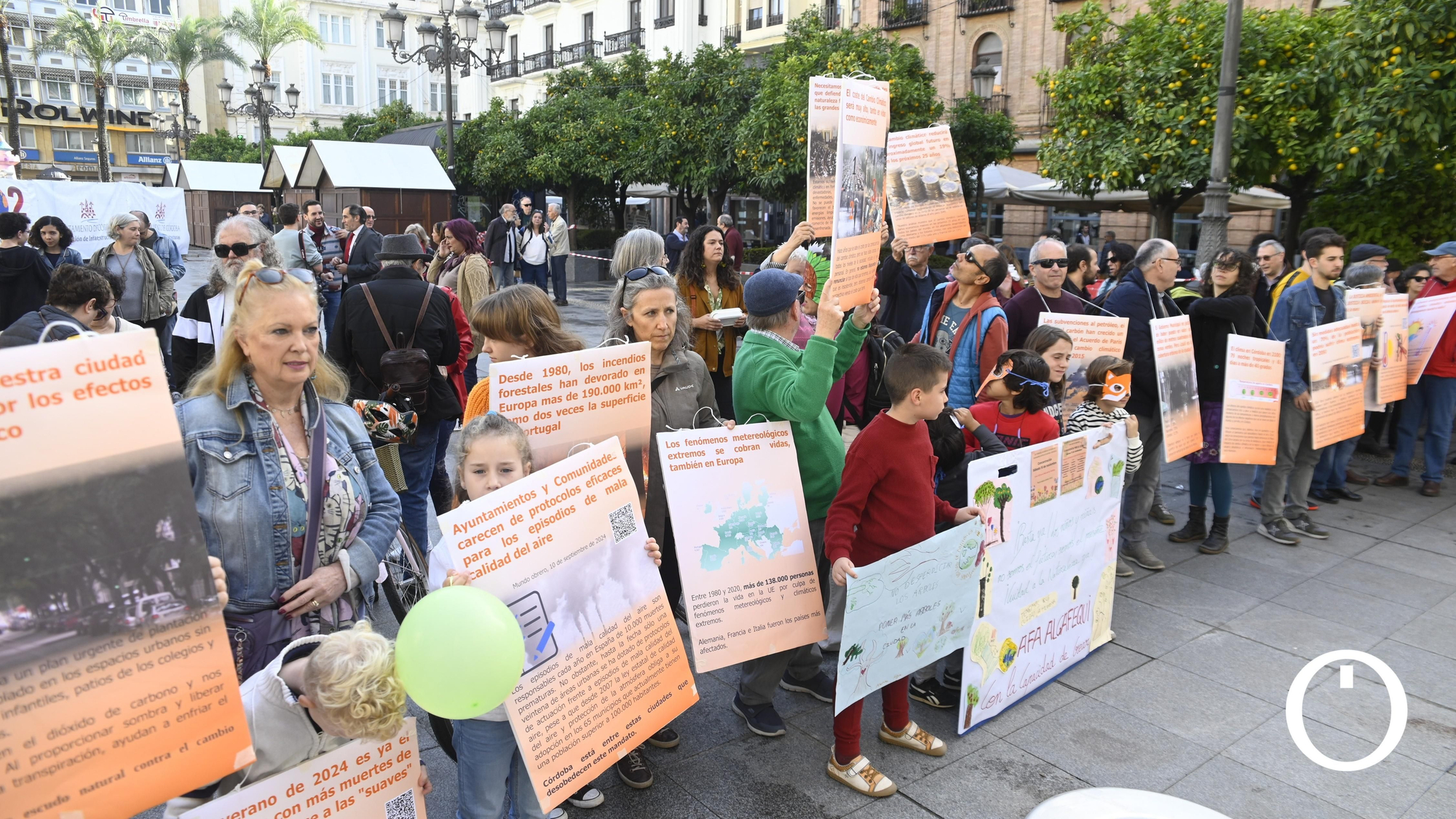 Ciudadanía cordobesa exige a todas las instituciones medidas concretas y urgentes contra el cambio climático