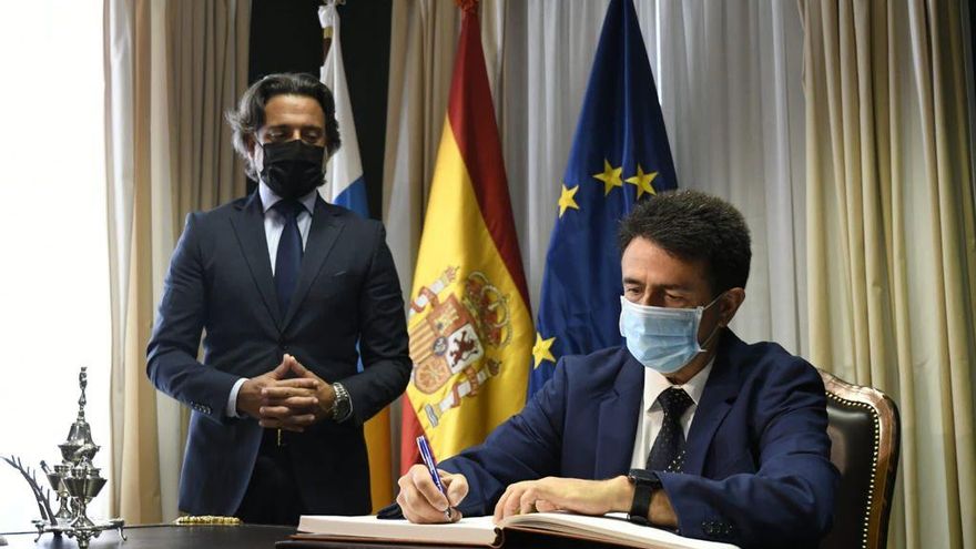 Gustavo Matos y Juan Luis Lorenzo Bragado