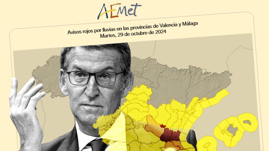 Los científicos advierten: cuestionar a la AEMET, como ha hecho Feijóo, nos pone a todos en peligro