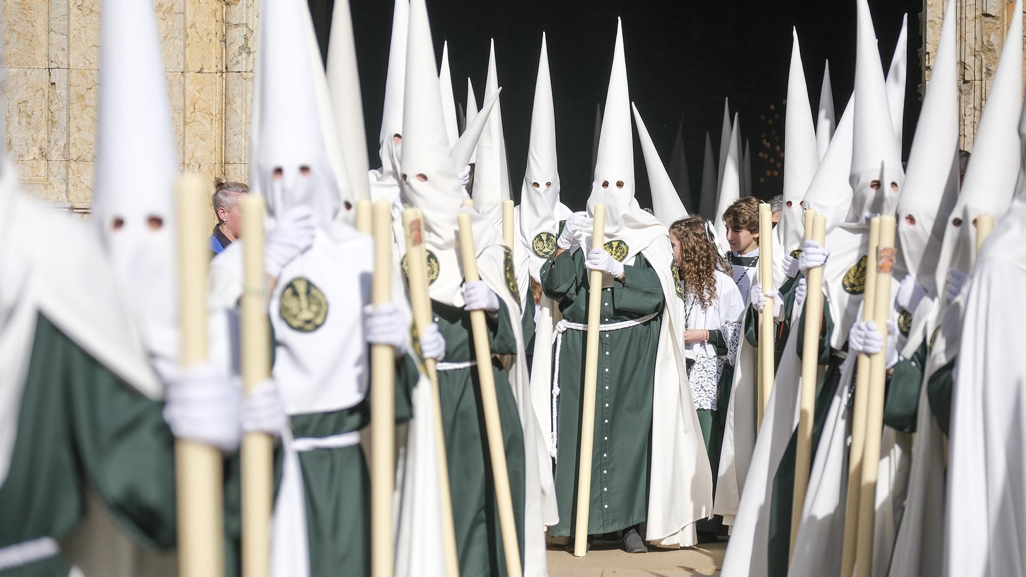 Salida procesional de la Hermandad del Huerto, en imágenes