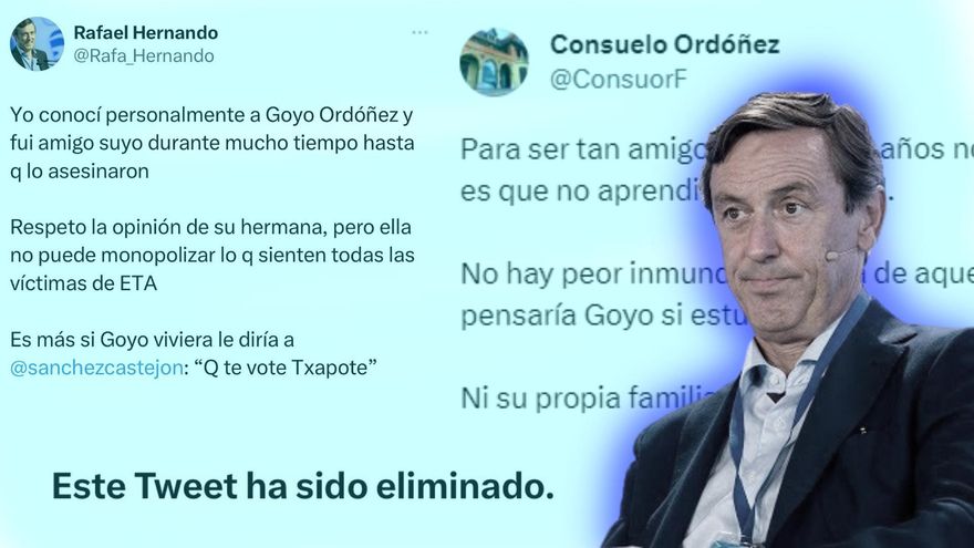 Rafael Hernando asegura que el asesinado por ETA Gregorio Ordóñez diría hoy "Que te vote Txapote"