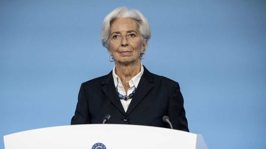 La presidente del Banco Central Europeo (BCE), Christine Lagarde, en una fotografía de archivo. EFE/EPA/Thomas Lohnes