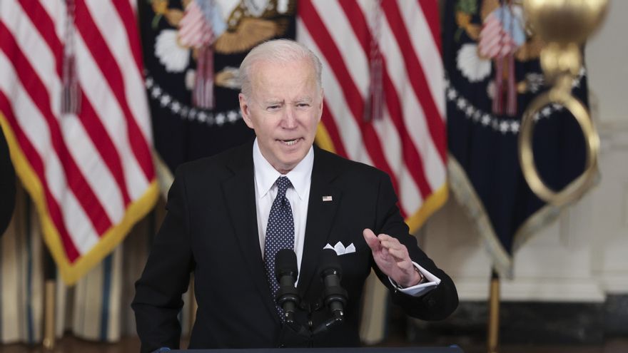 El presidente de EE.UU., Joe Biden. EFE/EPA/Oliver Contreras / POOL