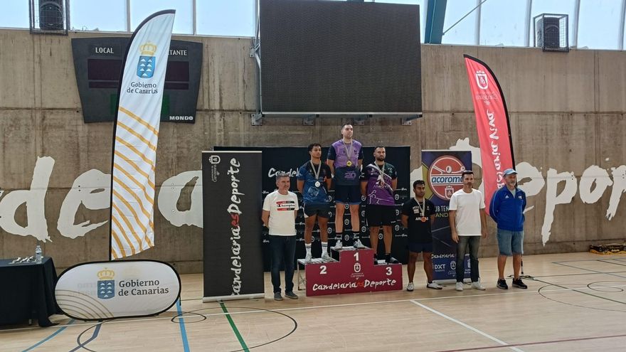 Dominio tinerfeño en el Campeonato de Canarias de tenis de mesa