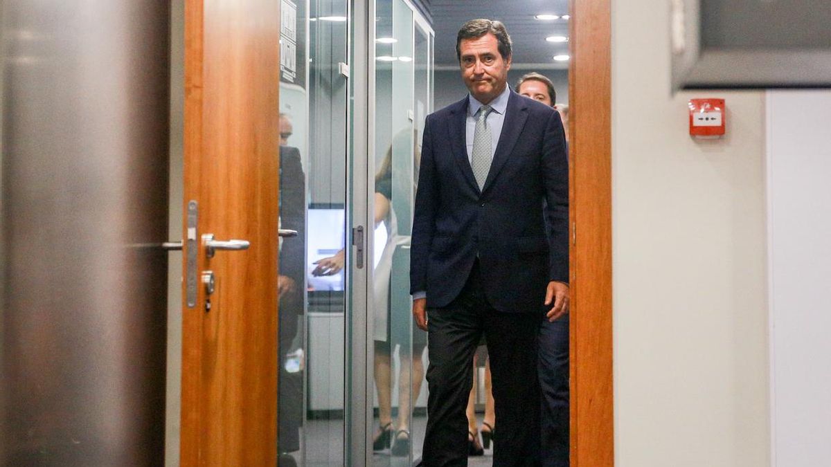 El presidente de la CEOE, Antonio Garamendi.
