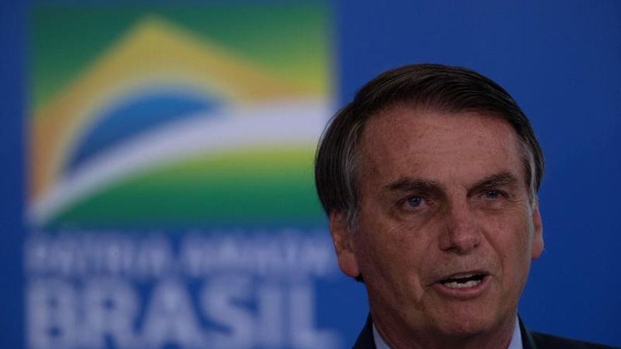 El presidente de Brasil, Jair Bolsonaro.