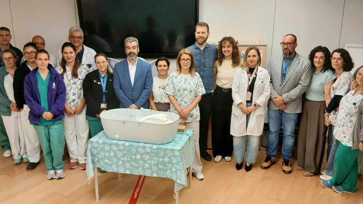 Dos "cunas de abrazos" para humanizar la atención al duelo perinatal en Tenerife