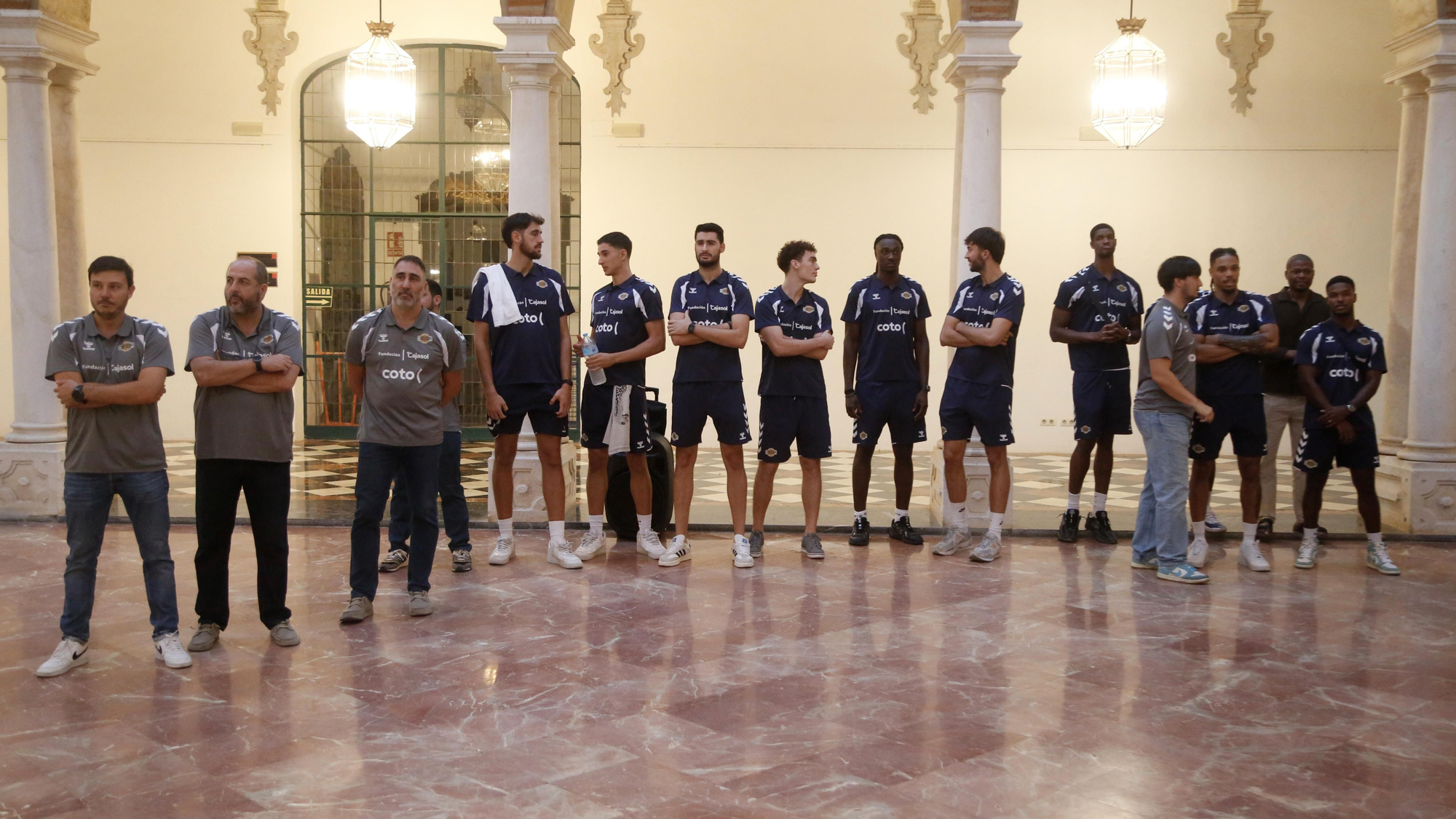 Presentación de los equipos del Cajasol Coto Córdoba CB